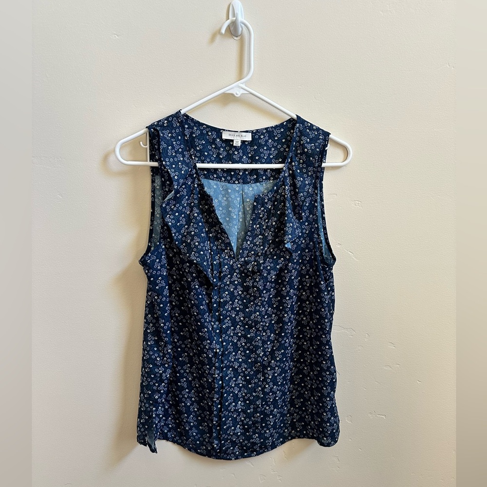 Skies Are Blue sleeveless top